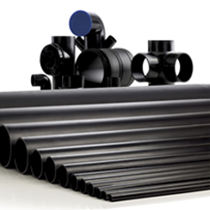 HDPE waste and rainwater drainage EN1519