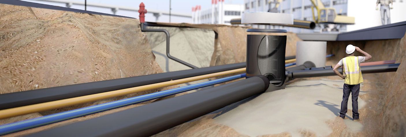 HDPE Thermoplastic Piping System